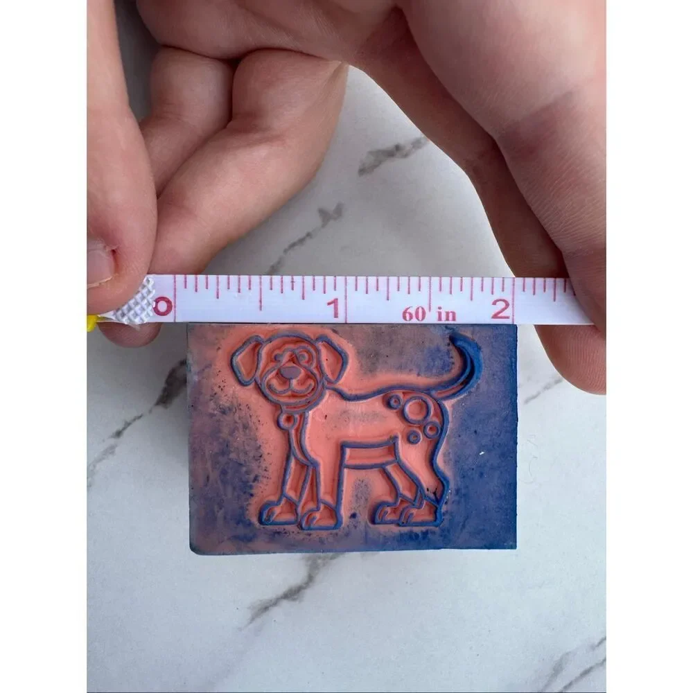 Cartoon Dog Rubber Stamp